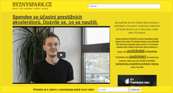 Desktop Screenshot of byznyspark.cz